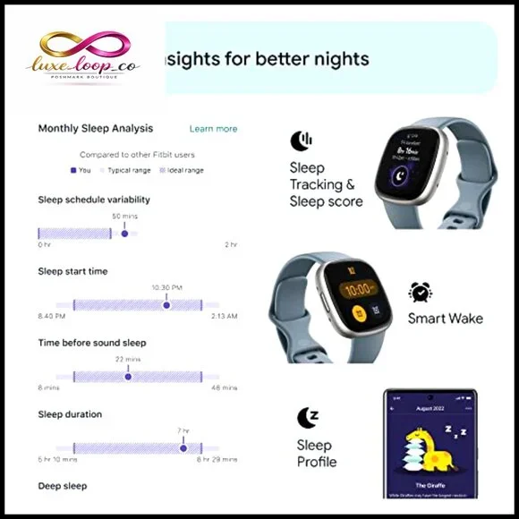 Fitness Smartwatch with GPS Heart Rate Sleep Tracking 40+ Exercise Modes